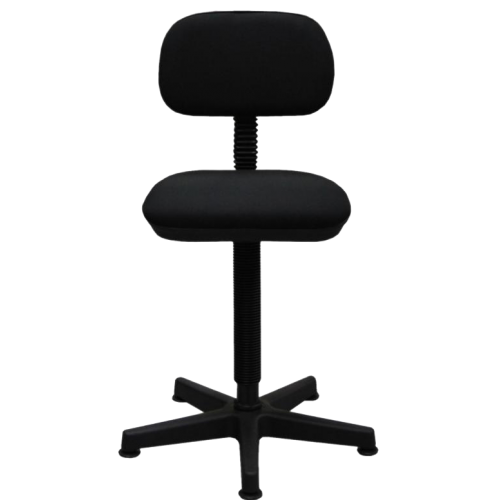 REXEL КТ-1 Стул для швеи винтовой (серая обивка)